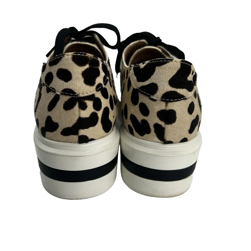 Paolo‎ Linea Karri leopard statement piece platform sneaker size 9.5